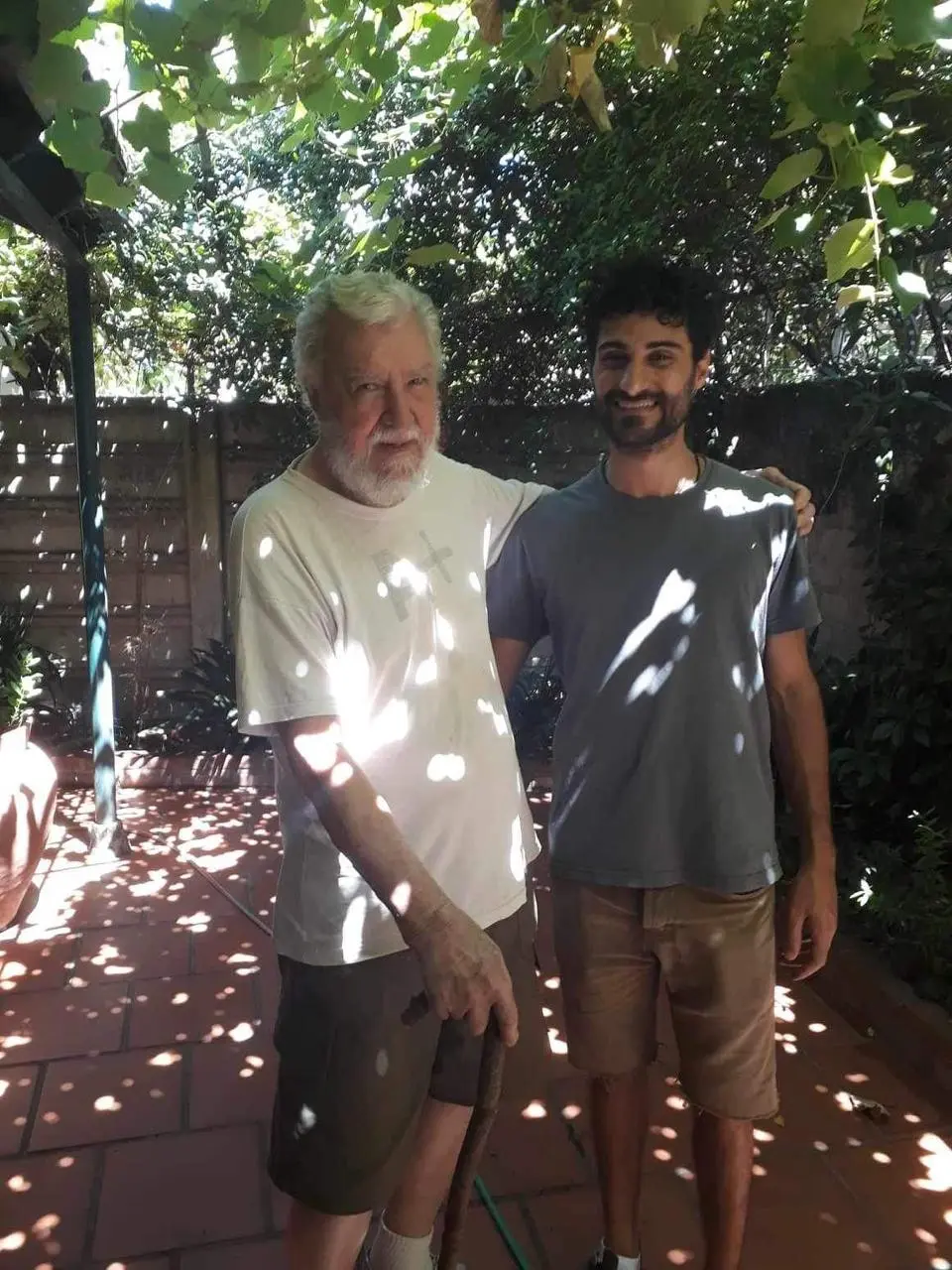 Pablo con Francisco Estrada Gómez